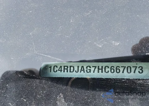 2017 Dodge Durango Sxt Awd z USA, uszkodzony, nr VIN 1C4RDJAG7HC667073